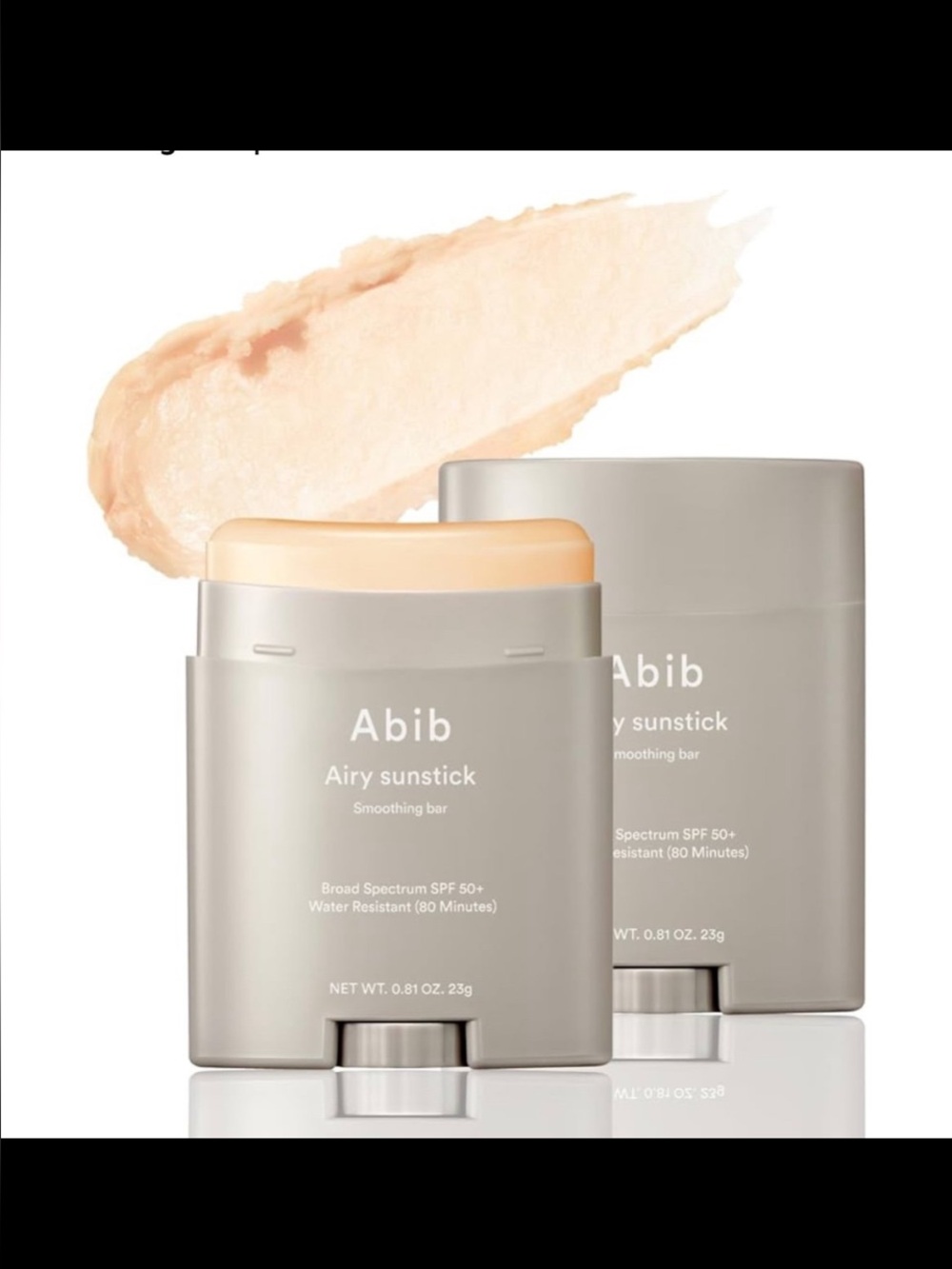 Abib Airy Sunstick SPF 50+ Korean